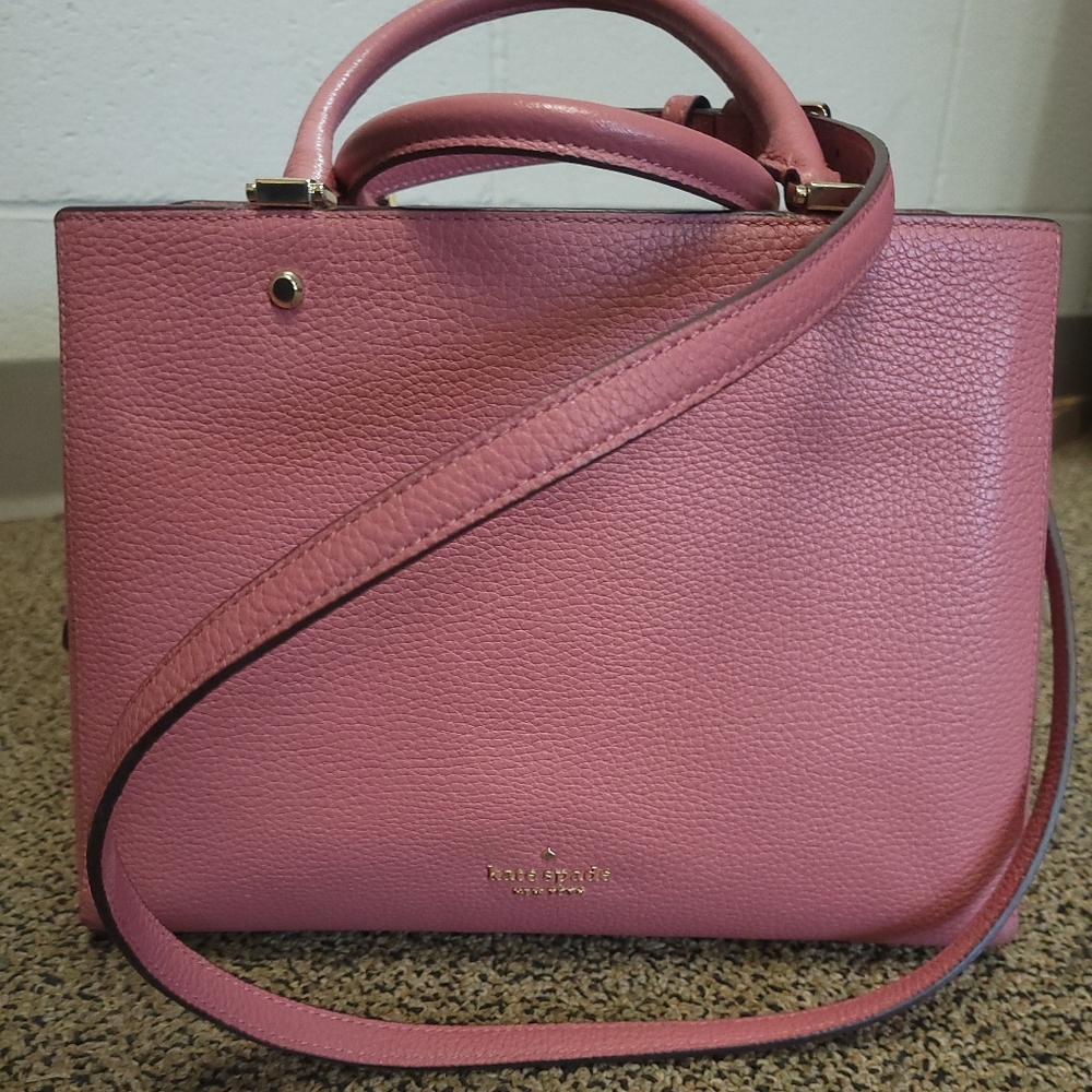 Kate Spade Leila triple compartment satchel medium